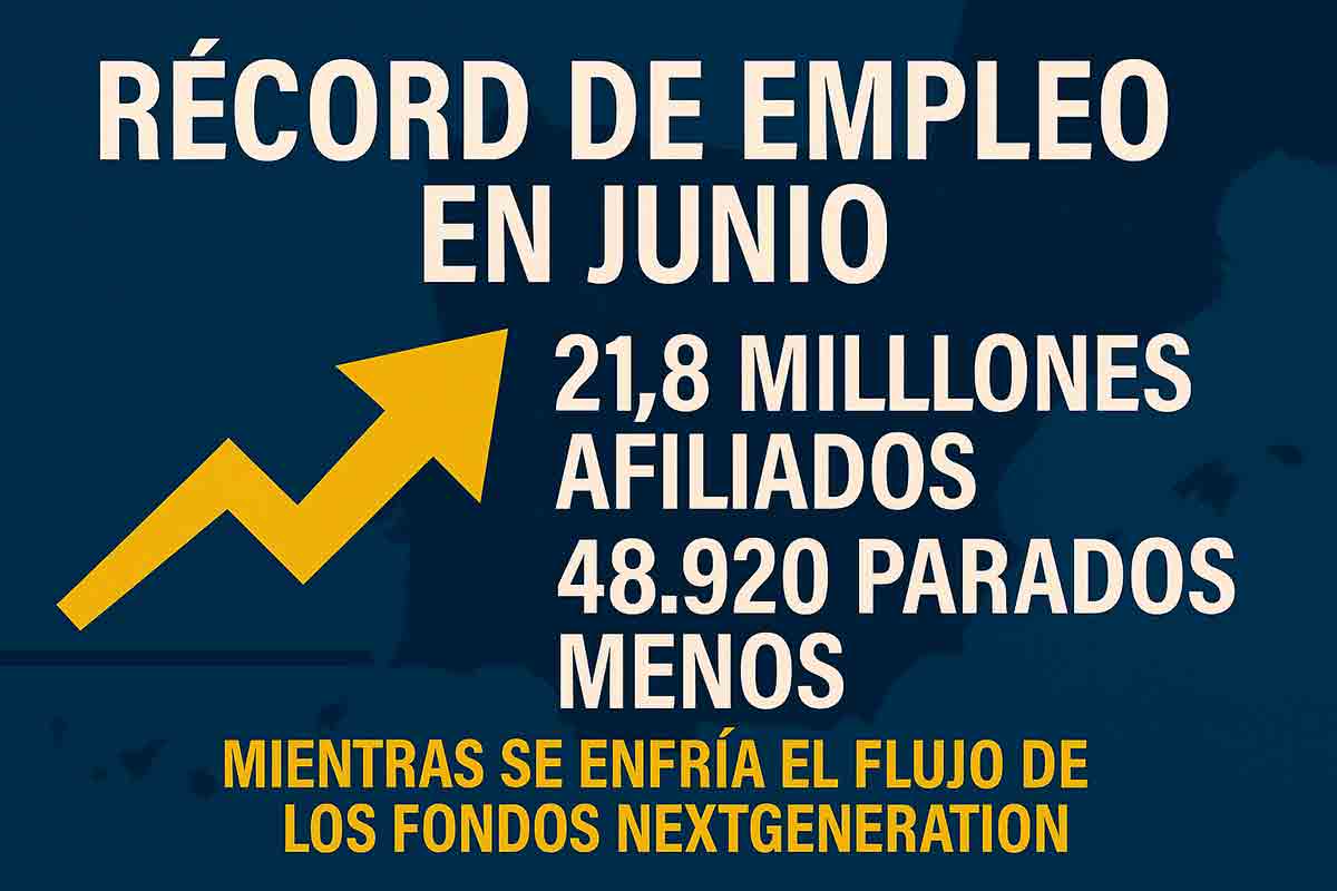 Récord de empleo en junio
