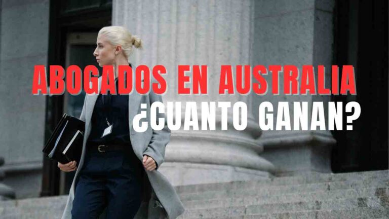 Salario promedio de los abogados en Australia