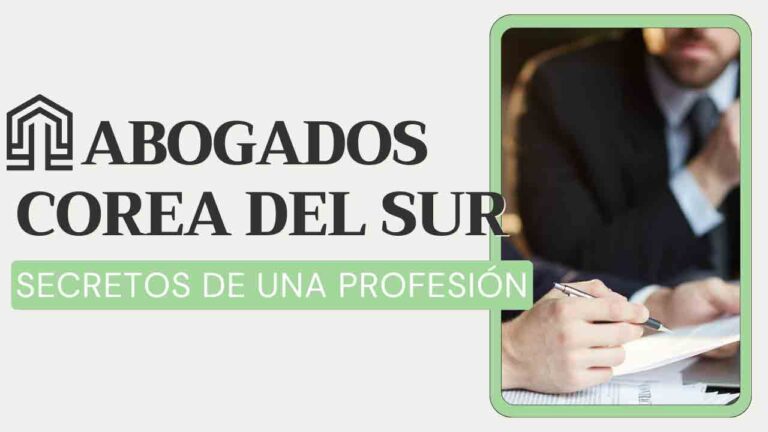 Sueldo de los abogados en Corea del Sur