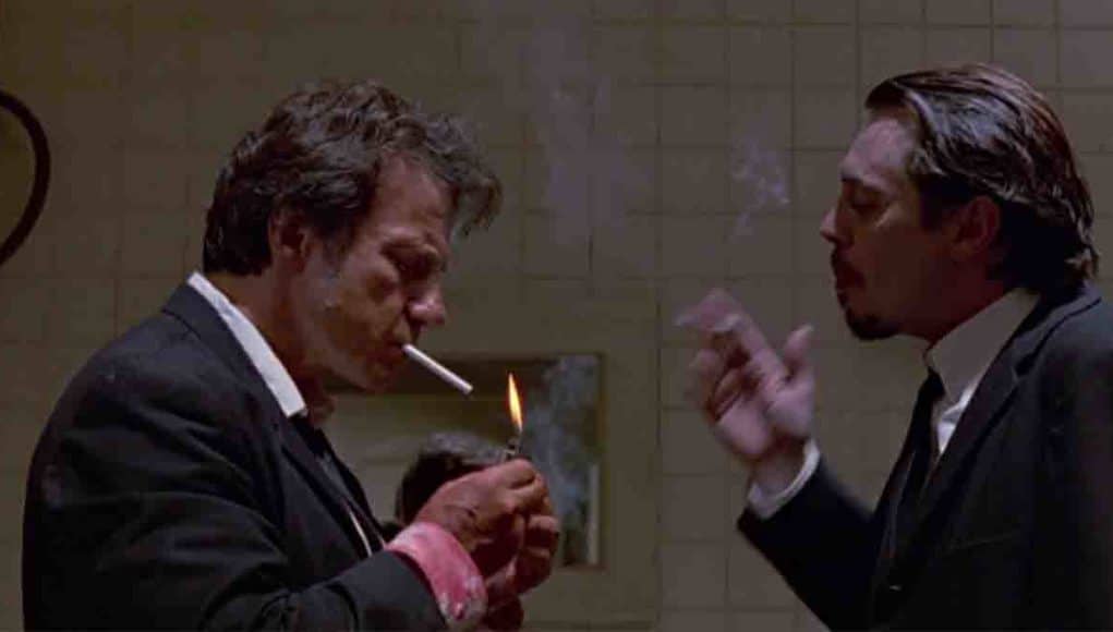 steve buscemi y harvey keatel en reservoir dogs
