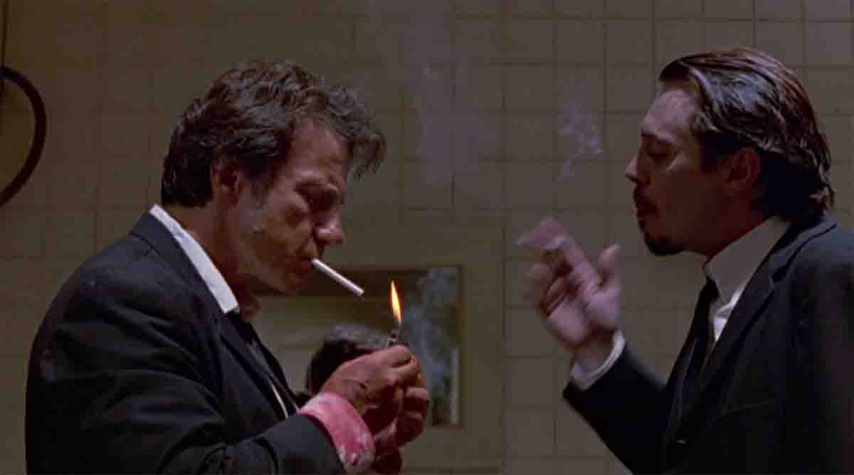 steve buscemi y harvey keatel en reservoir dogs