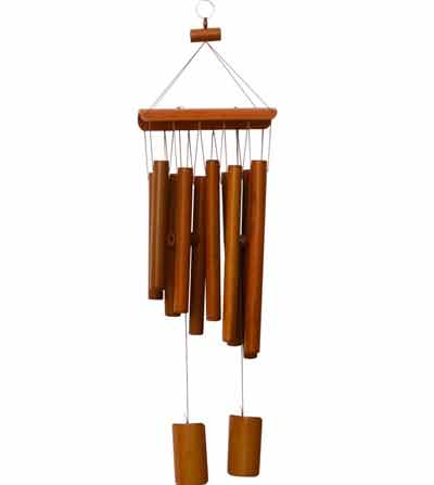 campanilla para exterior de madera