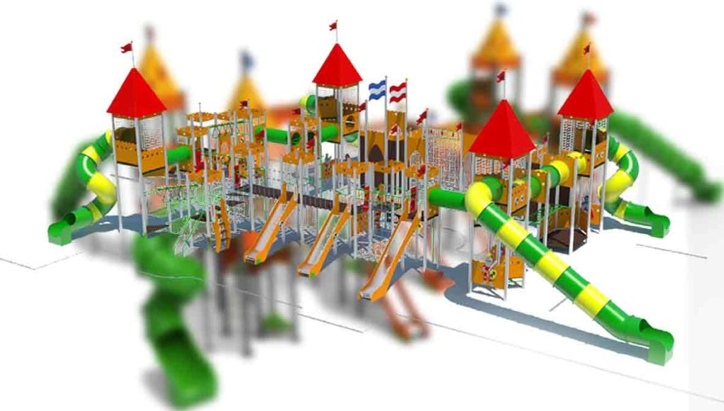 parque infantil la fortaleza en colmenar viejo