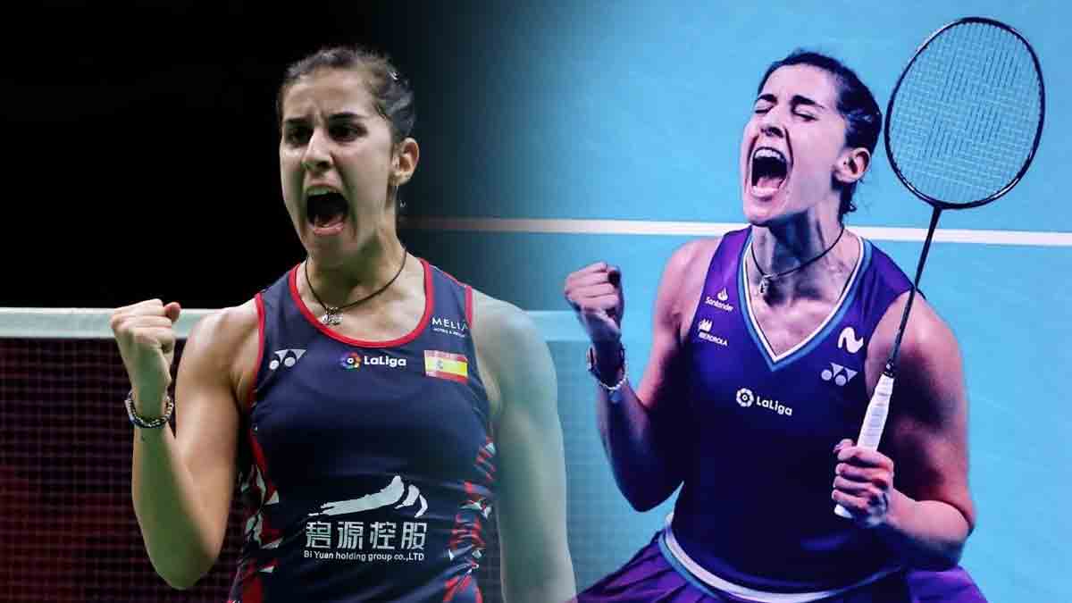 carolina marín jugadora de badminton