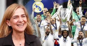 madrid campeon de la champions infanta cristrina
