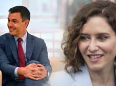 Pedro Sánchez e Isabel Díaz Ayuso