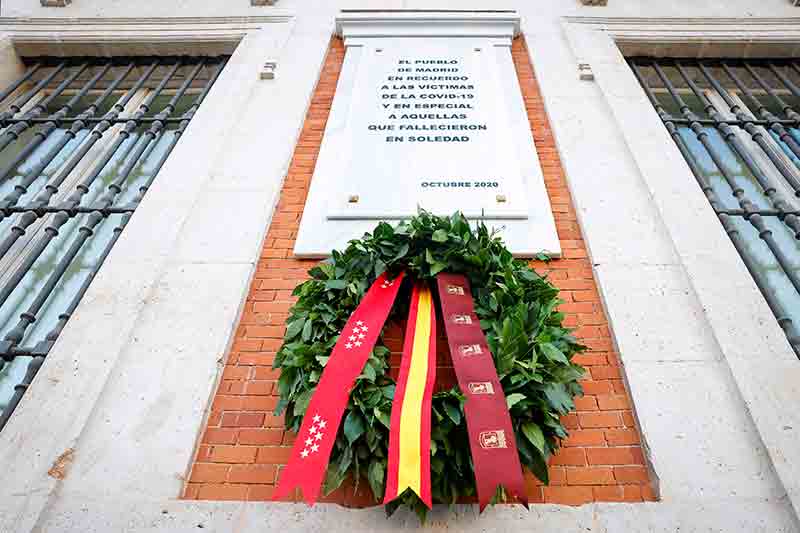 Madrid no olvida a las victimas del COVID 19