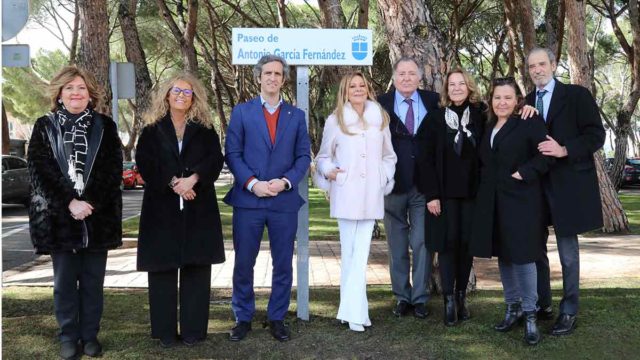 Alcobendas ya cuenta con el Paseo Antonio García Fernández