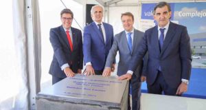 Primera piedra del futro Hospital Universitario de Tres Cantos