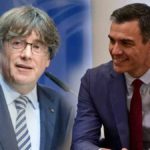 Pacto entre Pedro Sánchez y Puigdemont