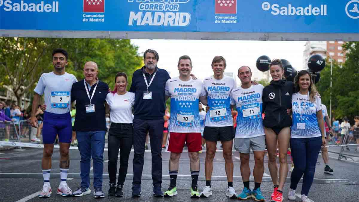 Éxito en la 15ª edición de la carrera popular solidaria "Madrid Corre por Madrid" con 9.000 participantes