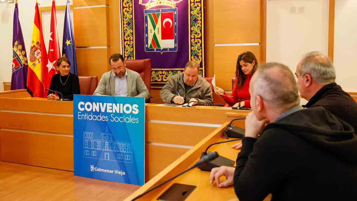 Convenio entidades sociales Ayto de Colmenar Viejo