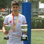 Alejandro Velasco del Sanse Scrum se proclama Campeón de España con la Selección Madrileña de Rugby sub-14