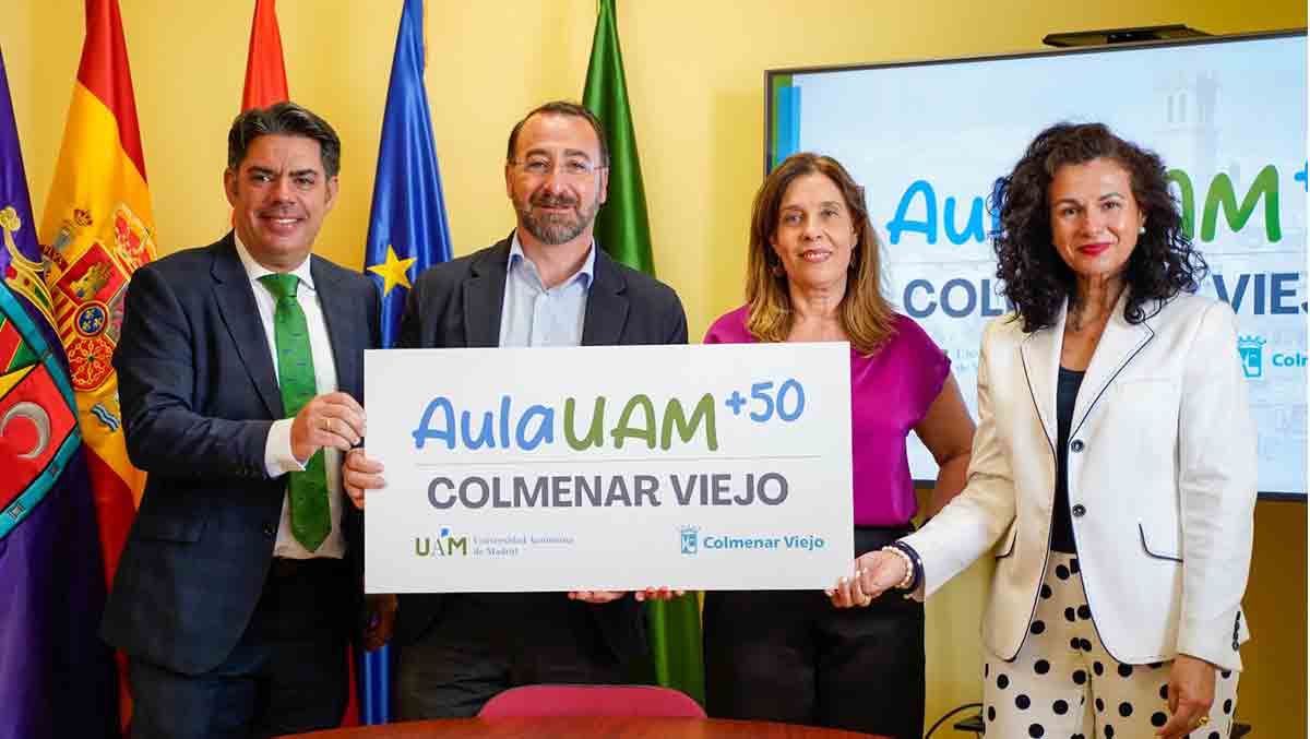 Colmenar Viejo y la UAM Inauguran un Espacio de Formación para Mayores de 50 Años