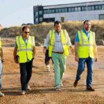 Comienzo de las obra del nuevo matadero en Colmenar Viejo