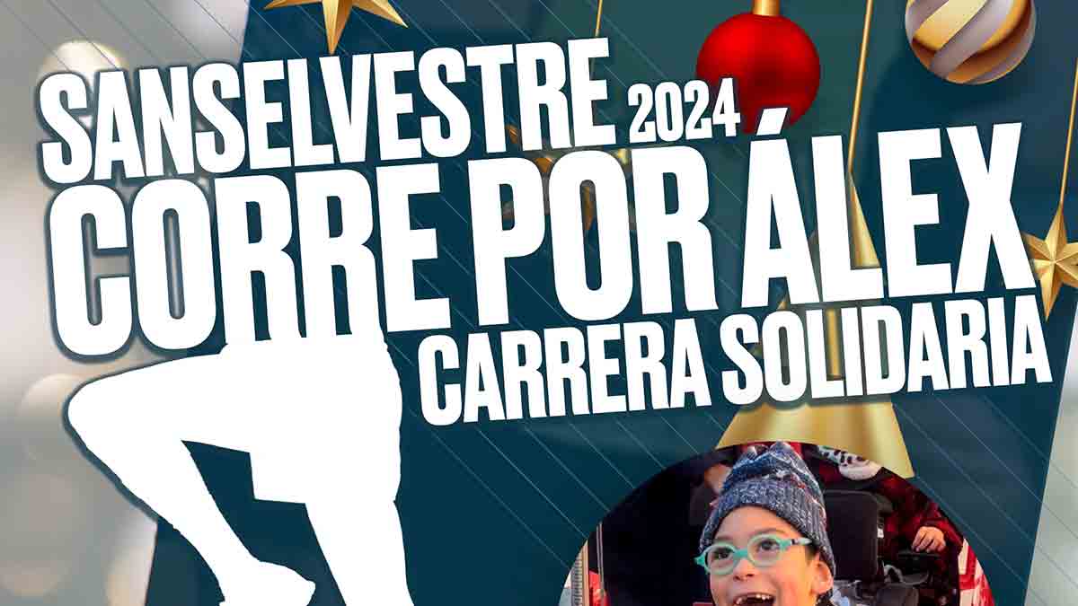 "Corre por Álex": San Sebastián de los Reyes invita a correr por una causa solidaria en su San Silvestre 2024