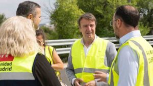 La Comunidad de Madrid finalizará el primer tramo del tercer carril de la M-607 a comienzos de 2026