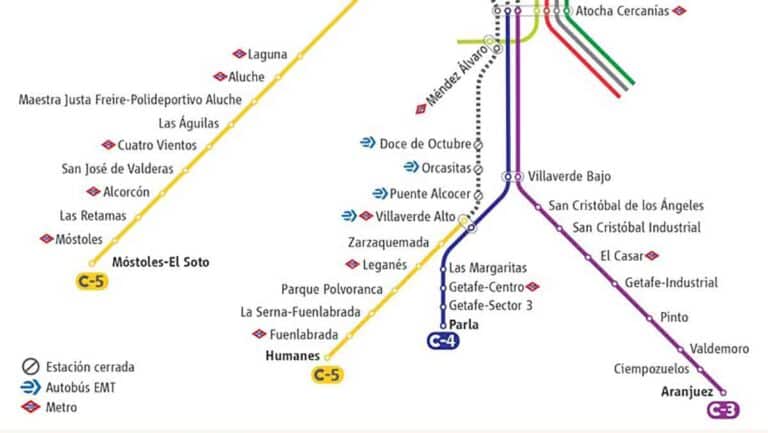 La línea C-4 de Cercanías, una pesadilla diaria para los vecinos de Colmenar Viejo
