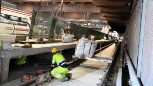 Renfe paraliza la línea C‑4 durante las obras en el túnel de sol