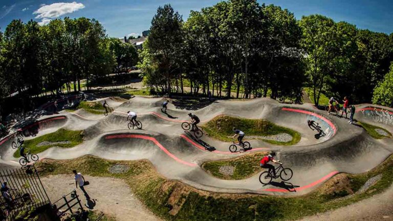 Nueva pista deportiva y circuito de Pumptrack en Tempranales, San Sebastián de los Reyes