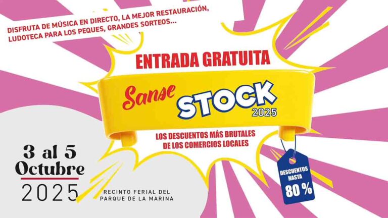 Sansestock 2025 en San Sebastián de los Reyes: 39 comercios locales, sorteos, talleres y conciertos del 3 al 5 de octubre