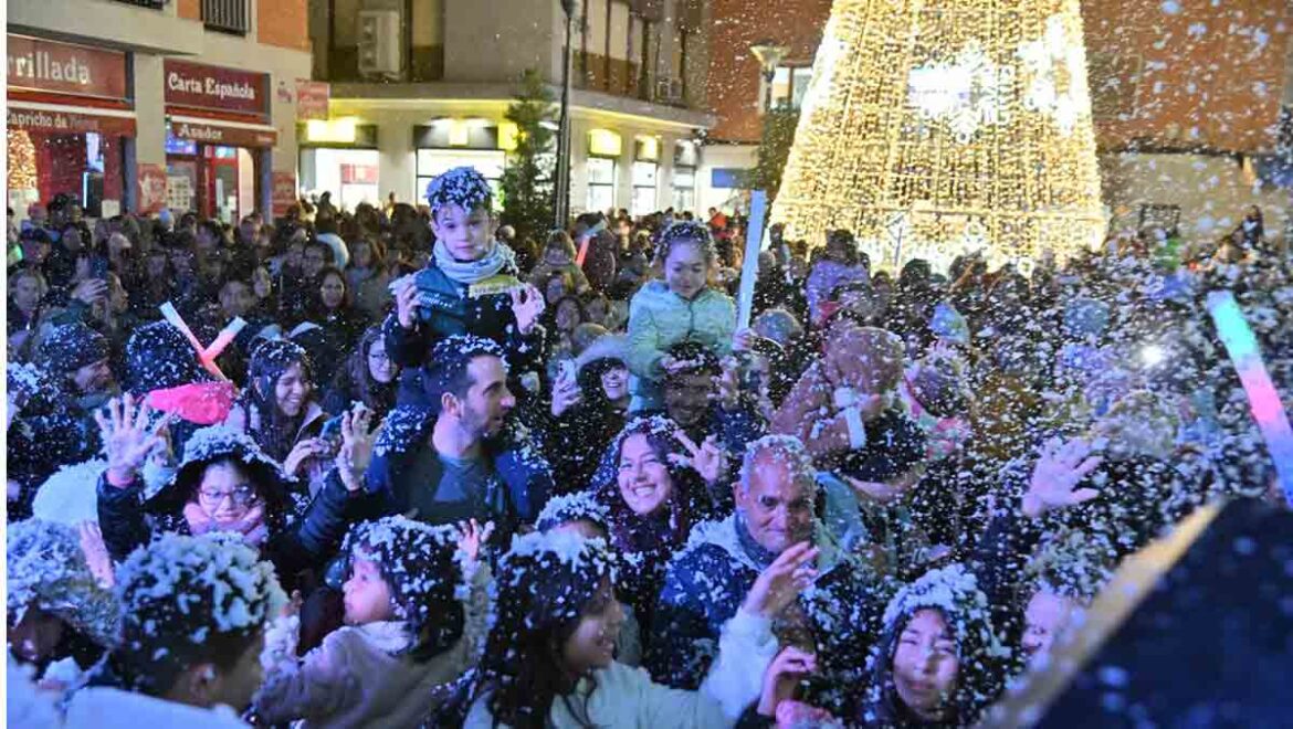Alcobendas deslumbra con su Navidad más luminosa: casi 1,8 millones