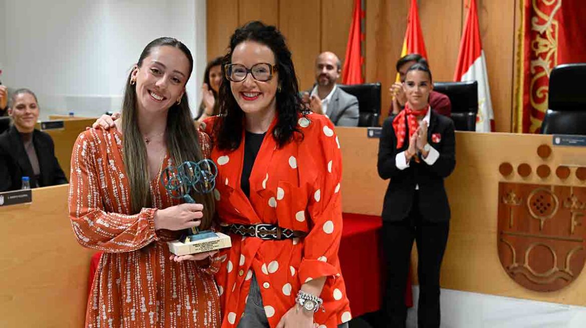 Audrey Pascual Premio Mérito Deportivo 2026 San Sebastián de los Reyes mejor deportista femenina gala deporte Sanse