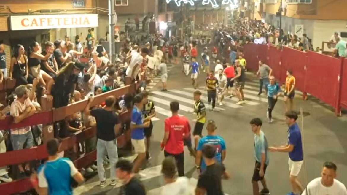 Fiestas de San Sebastián de los Reyes durante el día grande del Santísimo Cristo de los Remedios.