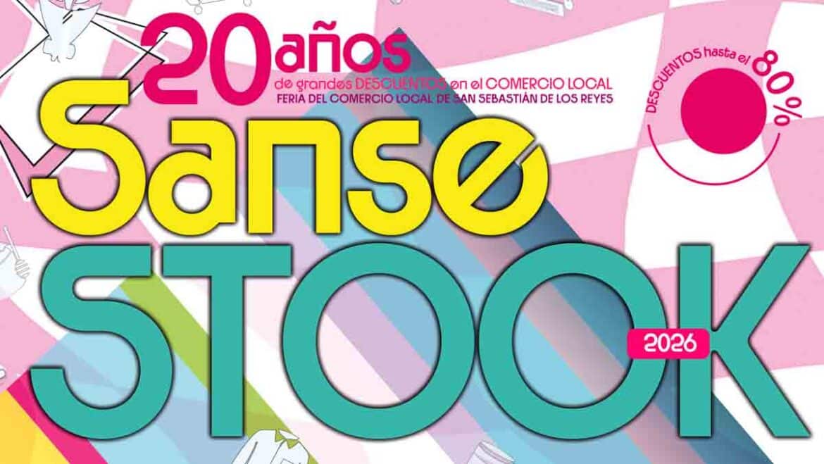 SanseStock reúne cada otoño a comercios y vecinos en el Parque de la Marina de San Sebastián de los Reyes.